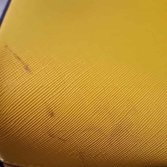 Steve Madden Yellow and Silver Crossbody Bag with Unique Wing Design - Picture 11 of 11